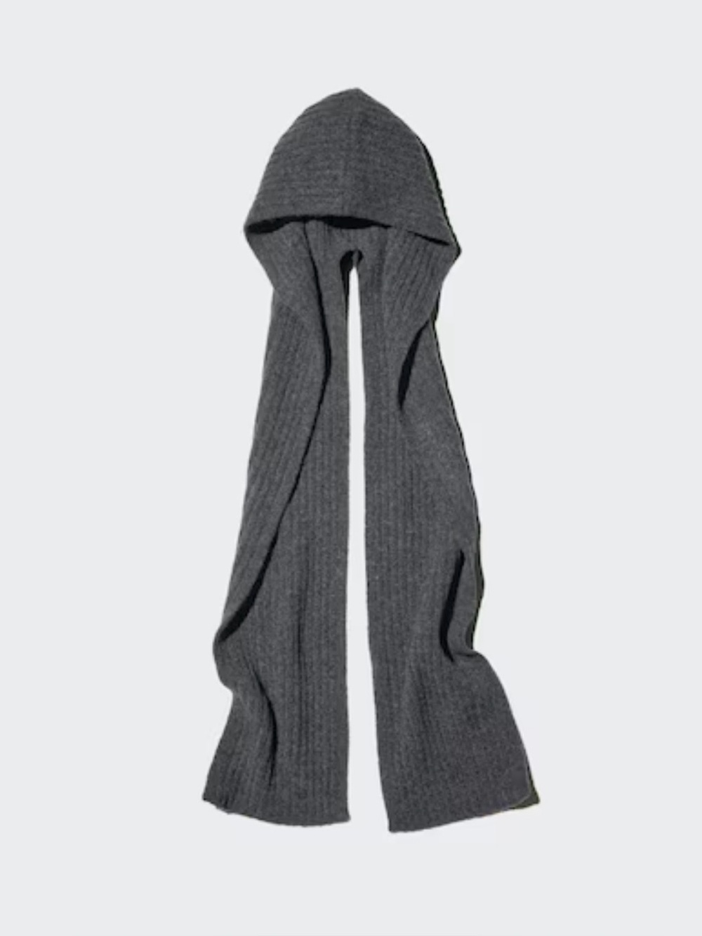 Uniqlo Souffle Yarn Chunky Hooded Scarf
